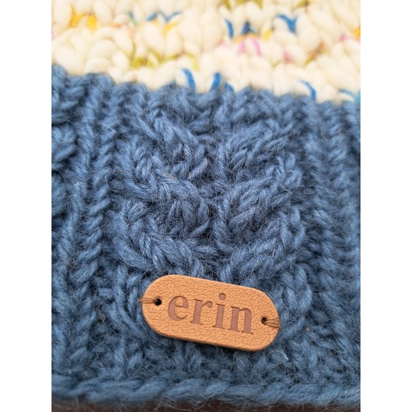 Erin Knitwear Unisex Iris Cable Wool Fleece Lining Bobble Har One Size main image 4
